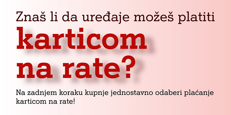 Jednokratno i plaćanje na rate